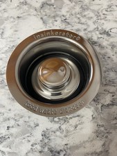 New Insinkerator Stainless Steel Flange and Stopper
