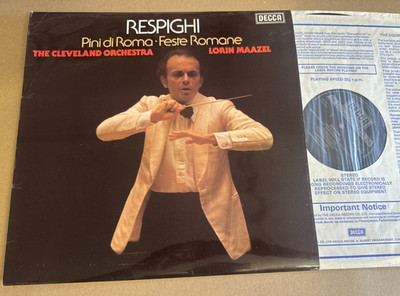 SXL 6822 Respighi Pini Di Roma Fest Romane Lorin Maazel HP List