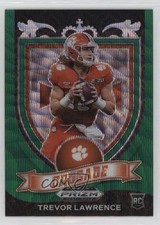 2021 Panini Prizm Draft Picks Crusade Green Wave Trevor Lawrence #161 19zq