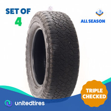 Set Of 4 Used Lt 27565r20 Goodyear Wrangler Trailrunner At - 5-732 18iet Set Of 4 Used Lt 27565r20 Goodyear Wrangler Trailrunner At - 5-732 18iet