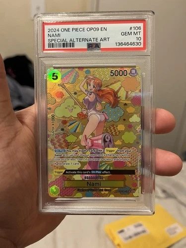 Nami (SP) OP08-106 Emperors in the New World Foil PSA10