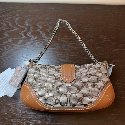 Coach soho 25 bag in crystal signature jacquard | eBay