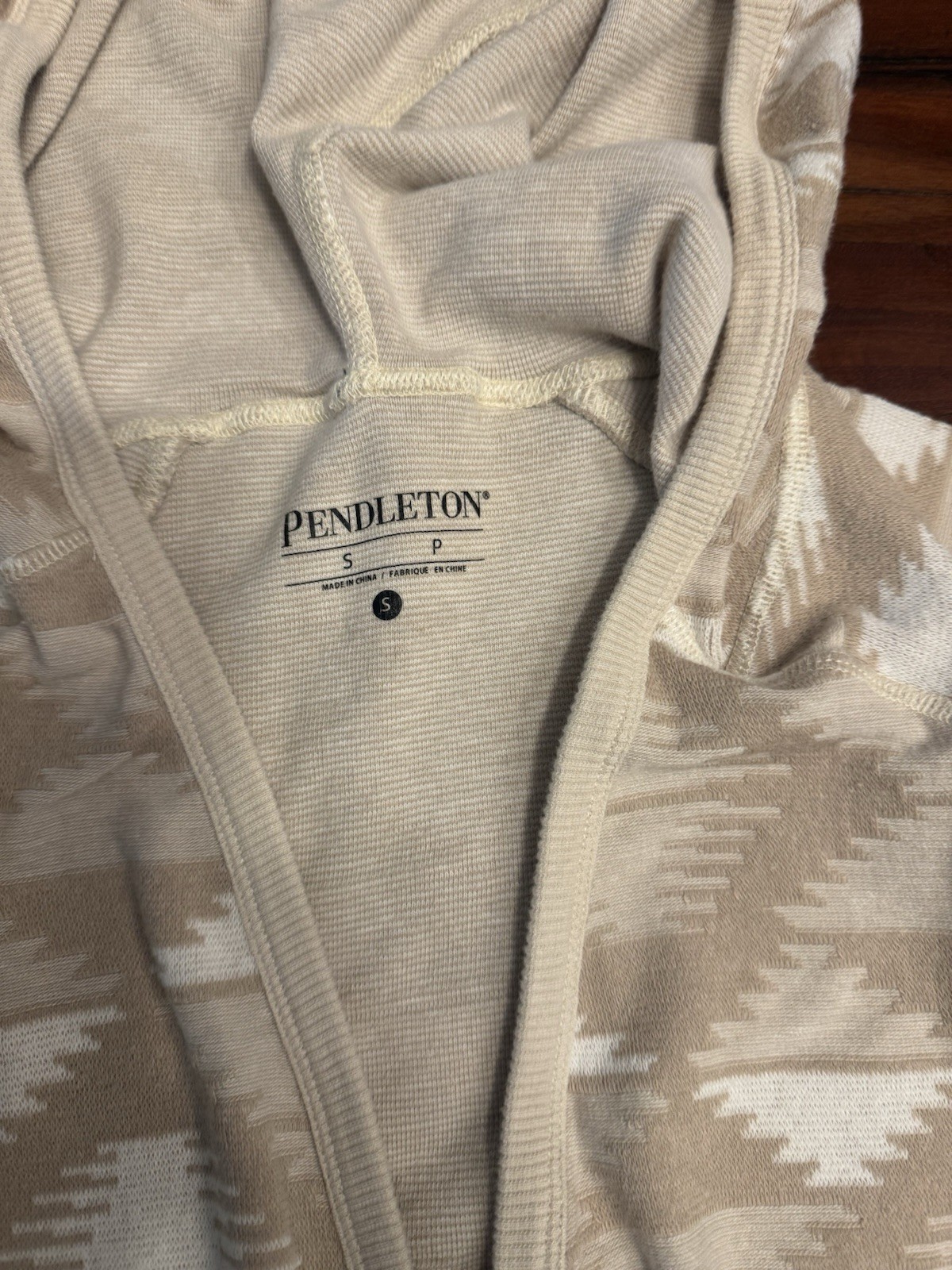 Pendleton Cotton Aztec Duster Sweater Cardigan Wo… - image 6