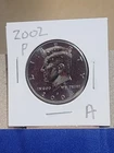 2002 P Kennedy Half Dollar Circulated NIFC  (A)