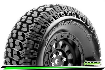 LOUISE CR-GRIFFIN Class 1 1-10 Crawler Räder Super Soft Black 1.9 Hex 12mm / LR-