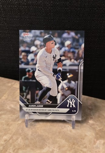 2025 Topps Now 363 Aaron Judge