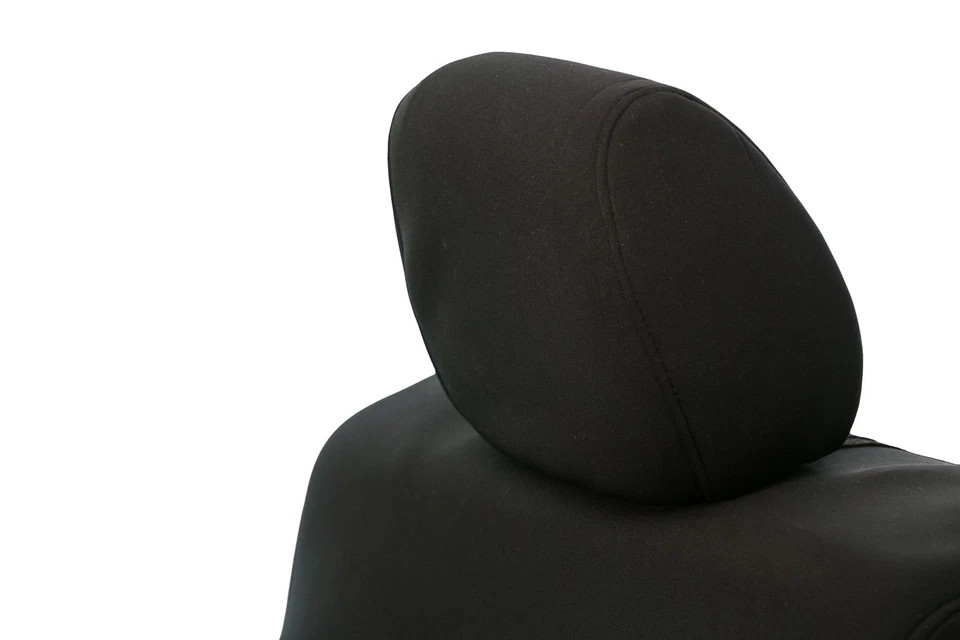 For Audi A3 Quattro 24 Saddleman Neoprene 2nd Row Black Custom Seat Covers - Imagem 2 de 4