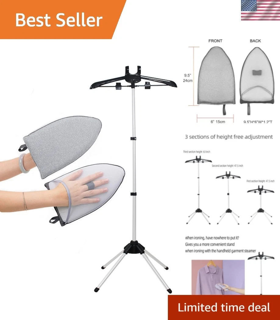 Steamer Hanger Stand,Steamer Stand For Clothes,Garment Rack For Steaming Clot...