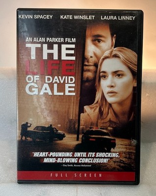 The Life Of David Gale (DVD, 2003) W/ Case, Tested