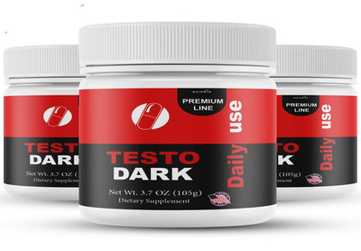 ( 3 Pack ) Testo Dark Mens Health Support Dietary Supplement, TestoDark Powder