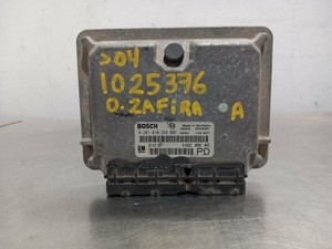 0281010268 motorsteuergerät OPEL ZAFIRA A 2002 1025376