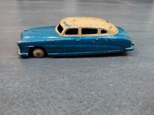 Dinky Toys No. 171 - Hudson Sedan - blue / tan diecast car - Spares or Repair