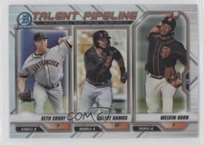 2021 Bowman Talent Pipeline Seth Corry Melvin Adon Heliot Ramos #TP-SFG z2n