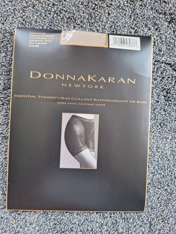 WOMENS SIZE MEDIUM DONNA KARAN NY ESSENTIALS TONERS SHEER SATIN