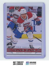 2021-22 Upper Deck Young Guns Retro Cole Caufield #T-82 Montreal Canadiens