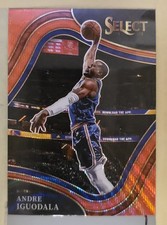 2021-22 Panini Select Basketball Courtside Andre Iguodala #228 Red Wave