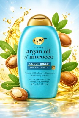 OGX Renewing + Argan Oil of Morocco Conditioner, Repair Conditioner 13 fl. oz.