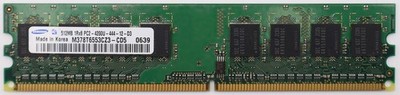 Samsung M378T6553CZ3-CD5 RAM 512 MB DDR2 Arbeitsspeicher 240-pin 1Rx8 PC2-4200U