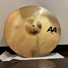 Sabian 18 Inch AA Rock Crash Cymbal Brilliant Finish Used