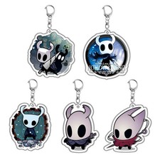 5cm 5pc Hollow Knight Hornet acrylic Keychain Key Ring Pendant Jewelry Fans Gift