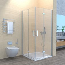 Duschkabine  75 80 90 100  Eckeinstieg Schiebetür  Pendeltür  Falttür