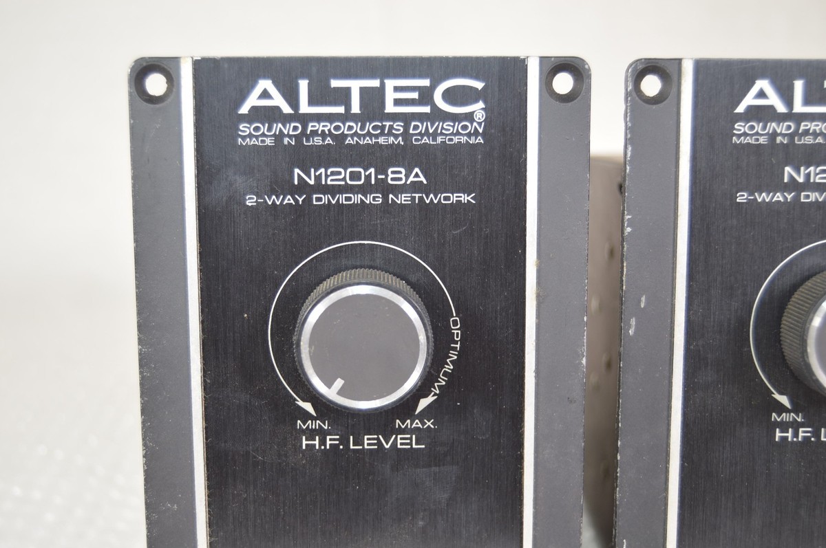 Altec Lansing N1201-8A Network Crossover Pair 8 Ohms Vintage