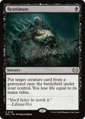 Reanimate R Commander: Duskmourn: House of Horror 155 NM
