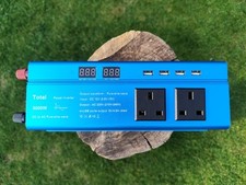 Pure Sine Wave Power Inverter 3000W - UK Socket - 24H Post