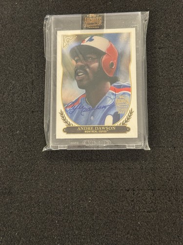 2021 Topps Archives #HOF-11 Andre Dawson 2018 Topps Gallery Buyback Auto 1/1 HOF