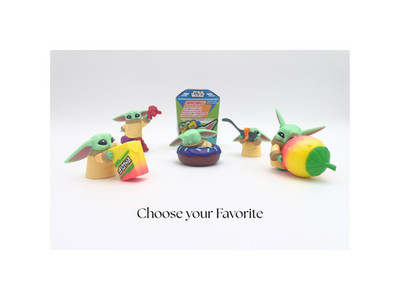 Star Wars Grogu Snack Attack Series 1 Figure YOU CHOOSE Baby Yoda Opened Box