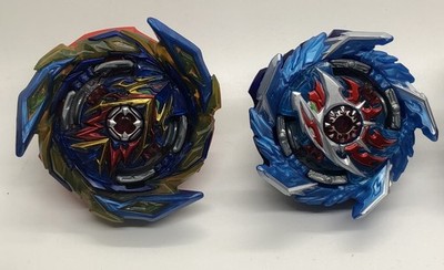 TAKARA TOMY Beyblade B-160 Burst Surge Superking King Helios & B-163 Valkyrie
