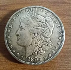 1897 "O" Morgan SILVER Dollar Excellent Condition