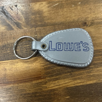 #ad Vintage Keychain Lowe#x27;s Hardware Chain Lowe#x27;s Logo Home Improvement Stores $10.00