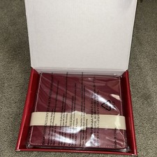 Creative Memories PICFOLIO MINUTES ALBUM Red/Tan Leatherette Holds 24 Photos NIB