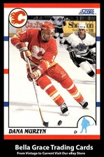 1990-91 Score American Dana Murzyn #274 Calgary Flames NHL Hockey 