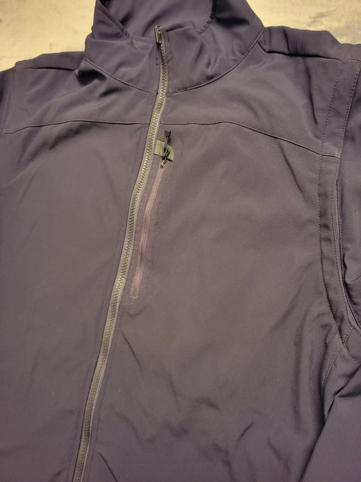 5.11 Tactical Soft Shell Black Full Zip Jacket Men Large Tall Duty Uniform Work - Image 4 of 4