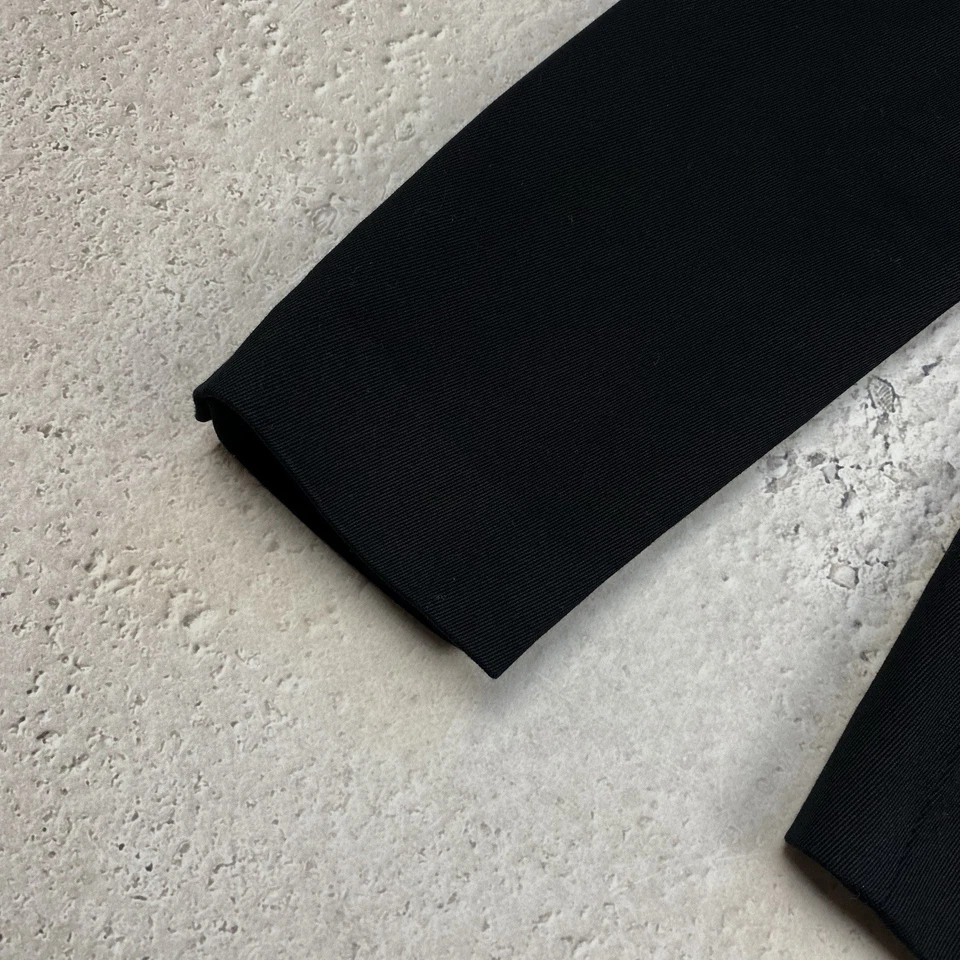 Diesel Classic Mens Tuxedo Cotton Blazer Jacket Size M Black  - Image 3 of 4