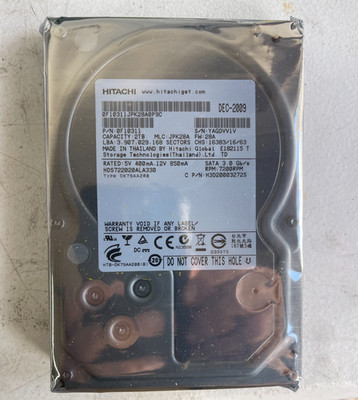 Hitachi HDS722020ALA330 2TB 7200RPM SATA 3.0 Gb/s 3.5'' Internal Desktop HDD