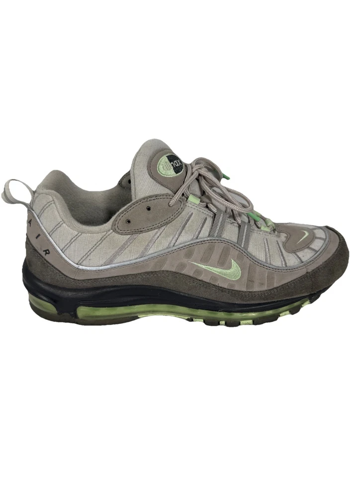 Nike Air Max 98 Vast Gray Mint Men Gray Green Size 11.5 Sneakers 640744-011 - Image 2 of 4