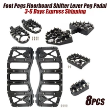 MX Style Foot Pegs Floorboards Shift Shifter Levers Kit For Harley Softail Dyna