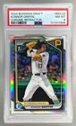 7806 Konnor Griffin 2024 Bowman Chrome Draft #BDC-22 Refractor 1st RC PSA 8