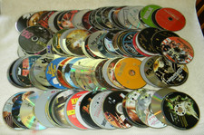 Lot Of 100 Loose DVDs Discs No Cases Bulk Lot Assorted Genres
