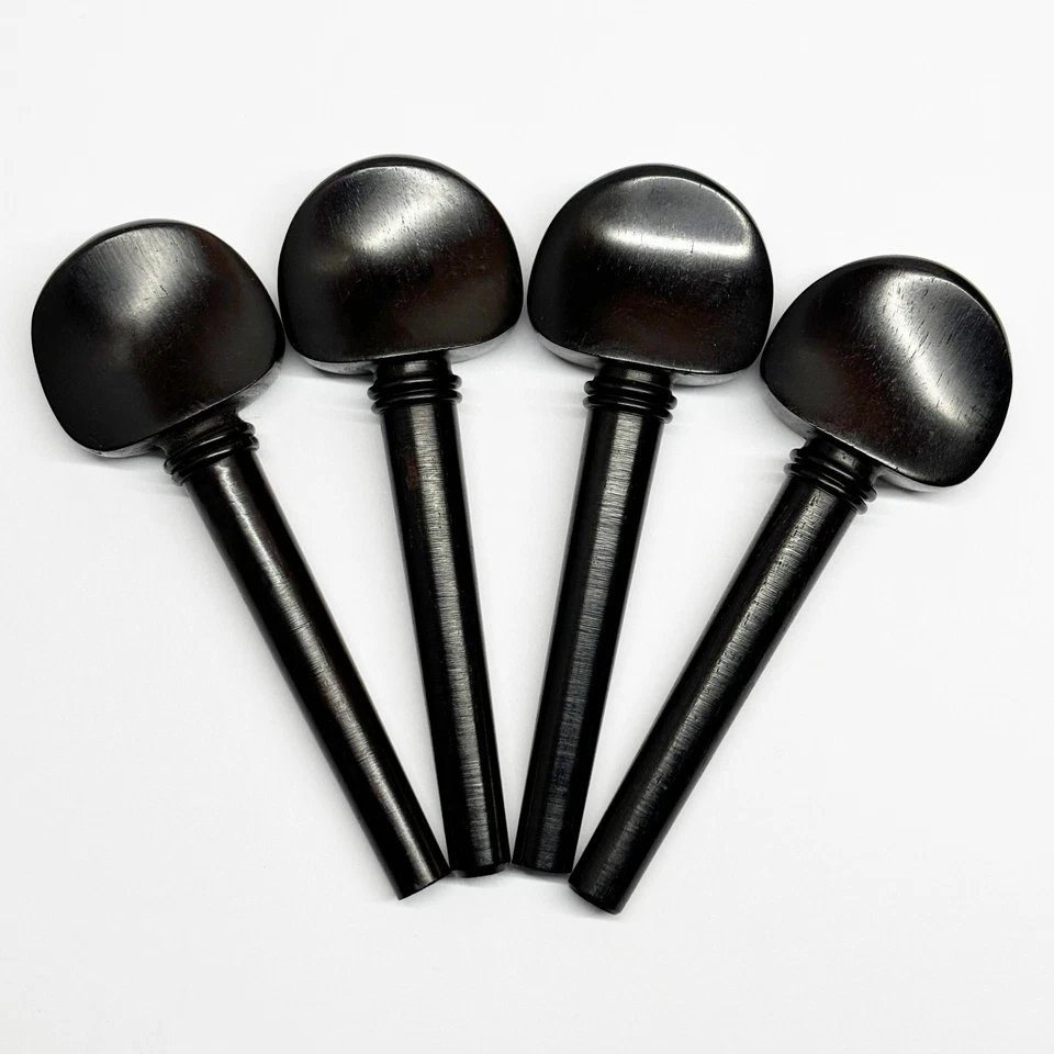 Cello Ebony Pegs Peg fit 4/4 Size String Accessory w/ Parisan Eye Full Size - Image 2 of 4