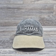 Nassau Bahamas Outdoor Vacation Hat Cap Adult Mens Adjustable Strapback
