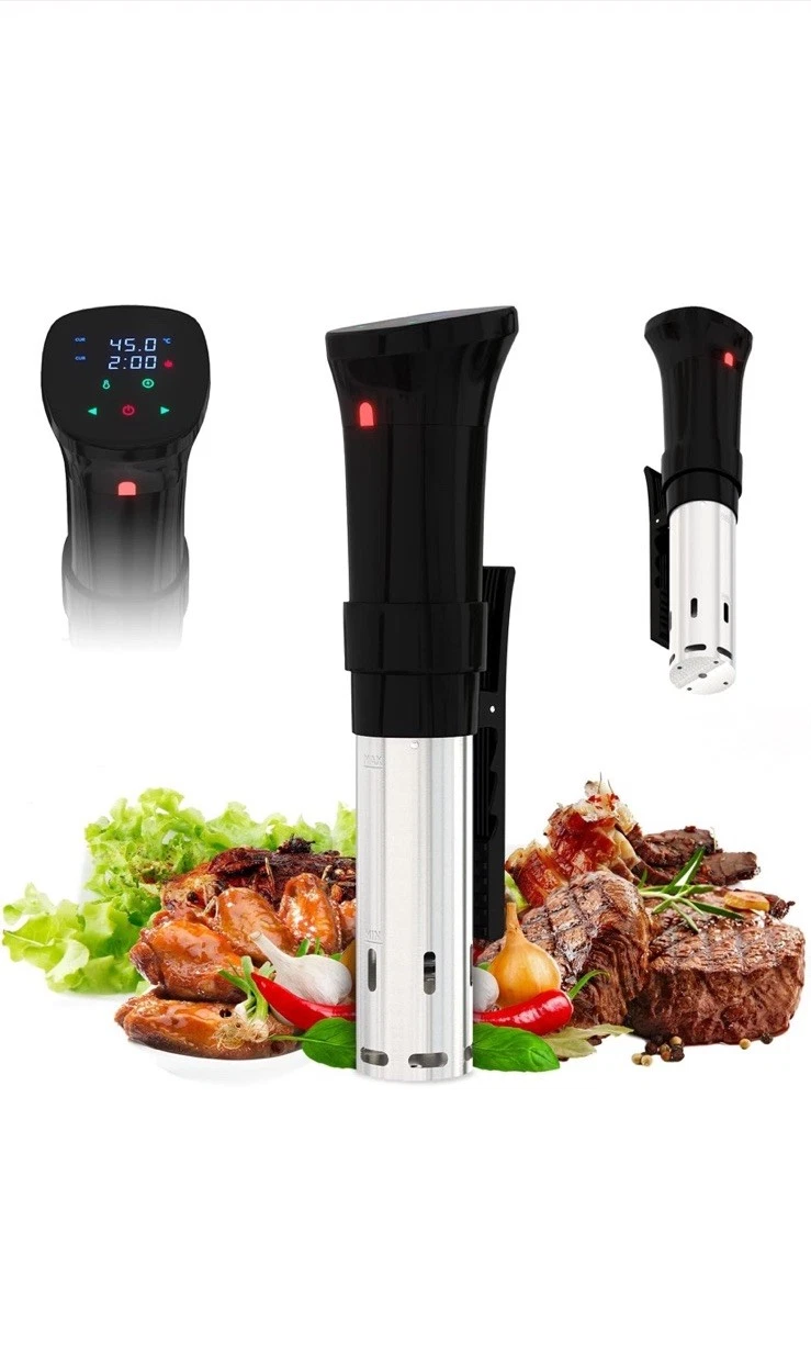 Sous Vide Precision Cooker 1100W Black Wi-Fi & App For Making The Perfect Foods
Opens in a new windo