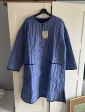 Gesteppter Mantel „Idun“ aus Leinen/Bio-Baumwolle / Gudrun Sjödén Größe L