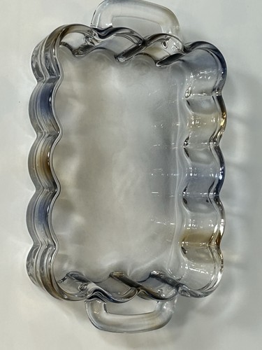 SELTEN 2 Stück Butterdose in Kürbisform Bernstein Blau Glas Butterdose mit Griffen Deckel - Bild 9 von 17