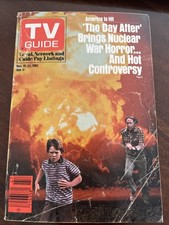 November 19-25, 1983 TV Guide The Day After - Nuclear War Boston Ed November 19-25, 1983 TV Guide The Day After - Nuclear War Boston Ed