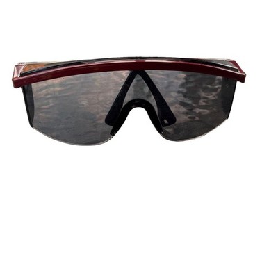 UVEX Astrospec 3000 Z87 Made In USA Patriot Frame Dark Lens Safety Glasses