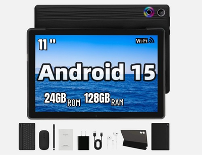 #ad #ad Mothers Day Sale 11quot; inch Android 15 Tablet 24GB RAM 128GB ROM Touch Expand 1TB $142.99